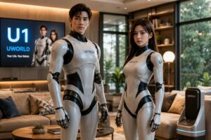 UBTech presenta UWorld U1, il robot umanoide progettato per la compagnia domestica e il riconoscimento delle emozioni
