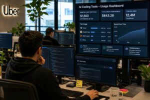Uber fissa un tetto di 1.500 dollari al mese per dipendente sugli agenti di coding come Claude Code e Cursor