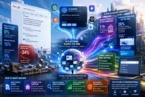 Ricerca AI e pubblicità conversazionale stanno sostituendo l’economia dei clic del web