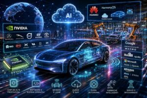 Nvidia, Huawei, Google, Microsoft e Amazon ridisegnano la filiera tecnologica dell’automobile