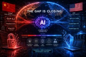 I modelli AI open weight cinesi riducono a quattro mesi il divario con i sistemi statunitensi nella sicurezza informatica