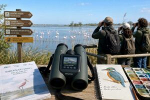 Nel Parco del Delta del Po nasce una scuola di birdwatching con binocoli dotati di intelligenza artificiale