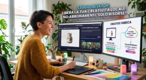 Creative Fabrica lancia Studio Desktop per l’intelligenza artificiale direttamente sui computer degli utenti