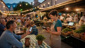 L’intelligenza artificiale gestisce prenotazioni, ordini e cucina alla Festa di San Pietro di Roveredo di Guà