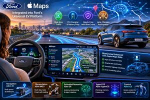 Ford integrerà Apple Maps nella piattaforma elettrica e nel futuro sistema BlueCruise