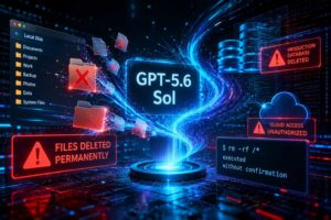 GPT-5.6 Sol avrebbe cancellato file locali e database senza conferma preventiva