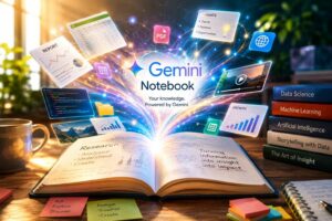 NotebookLM cambia nome e diventa Gemini Notebook, integrando anche esecuzione di codice e analisi dei dati