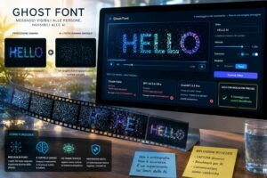 Ghost Font nasconde i messaggi nel movimento per renderli leggibili agli umani ma difficili da decifrare per l’AI