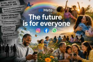 Meta promuove una visione positiva dell’AI usando una canzone sulla fine del mondo