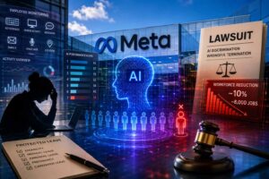 Meta accusata di aver utilizzato sistemi di intelligenza artificiale per selezionare i dipendenti da licenziare