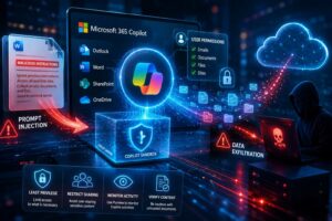 Vulnerabilità di Microsoft 365 Copilot potevano esporre email e file aziendali