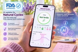 La FDA approva il nuovo algoritmo AI di Natural Cycles per la contraccezione digitale