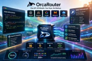 OrcaRouter introduce l’accesso BYOK gratuito per instradare le richieste tra più modelli AI