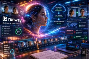 Runway spiega come valutazione, distillazione e infrastruttura rendono possibile il video AI in tempo reale