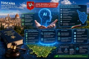 La Toscana approva la prima legge regionale organica sull’intelligenza artificiale
