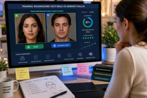 Un’ora di addestramento migliora il riconoscimento dei volti generati dall’intelligenza artificiale