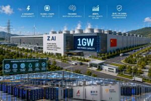 Z.ai realizza un data center AI da 1 GW basato esclusivamente su chip cinesi