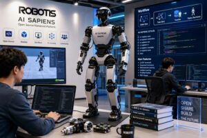 ROBOTIS pubblica tutto il software del robot umanoide AI Sapiens