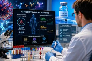 L’intelligenza artificiale individua nel sangue i segnali che anticipano la risposta ai vaccini