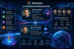 Google riorganizza la leadership dell’intelligenza artificiale: Demis Hassabis diventa Chief Scientist di Alphabet