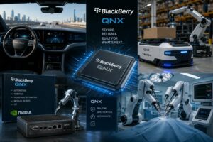 BlackBerry punta su QNX per espandersi dall’automotive alla robotica e alla physical AI