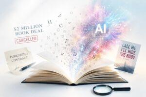 Ritirato un contratto editoriale da oltre 2 milioni di dollari per dubbi sull’uso dell’AI