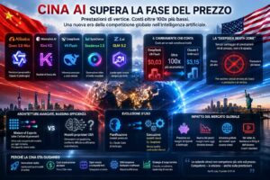 I modelli AI cinesi riducono i costi e aumentano la pressione sugli sviluppatori statunitensi