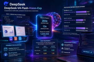 DeepSeek presenta V4-Flash-Vision-Exp, modello multimodale da 284 miliardi di parametri per agenti AI