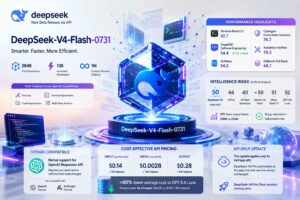 DeepSeek aggiorna V4 Flash migliorando le prestazioni degli agenti AI