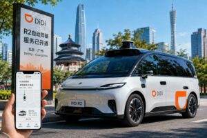 DiDi avvia i test senza conducente del Robotaxi R2 a Pechino e Guangzhou