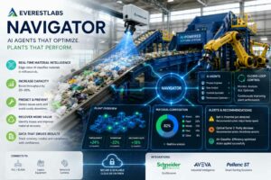 EverestLabs lancia Navigator, piattaforma agentica per impianti di riciclo e recupero dei materiali