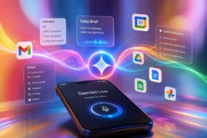Gemini Live integra Spark, Daily Brief, controllo vocale di Gmail e Personal Intelligence