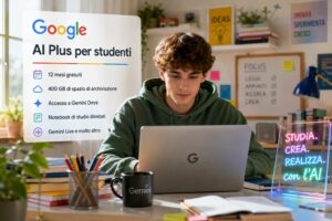 Google offre anche agli universitari italiani un anno gratuito di AI Plus con Gemini