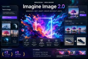 SpaceXAI lancia Imagine Image 2.0 con editing preciso, testo migliorato e immagini coerenti