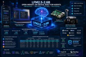Liquid AI presenta LFM2.5-2.6B, modello agentico da 2,6 miliardi di parametri per l’esecuzione locale