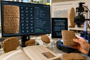 L’intelligenza artificiale accelera la lettura delle tavolette cuneiformi della Mesopotamia