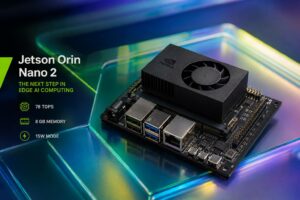 NVIDIA presenta Jetson Orin Nano 2 con 78 TOPS, 8 GB di memoria e consumi ridotti per l’edge AI