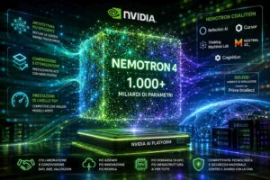 NVIDIA prepara Nemotron 4 con almeno 1.000 miliardi di parametri e una coalizione di aziende AI