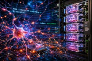 Parasma usa neuroni umani per prevedere il token successivo e Singapore sperimenta un data center biologico