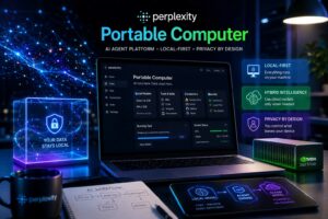 Perplexity lancia Portable Computer: agenti AI locali su DGX Spark e GPU Nvidia RTX