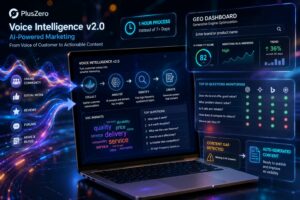 PlusZero presenta Voice Intelligence v2.0 per l’ottimizzazione GEO nei motori di ricerca AI