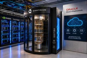 Quantinuum porterà il computer quantistico Helios da 98 qubit nei data center AI di Oracle