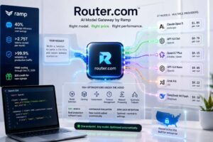 Ramp lancia Router.com, gateway AI con routing automatico tra 27 modelli