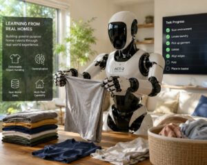 Perché piegare il bucato è uno dei test più difficili per i robot umanoidi