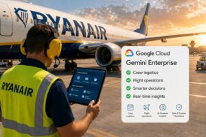 Ryanair adotta Gemini Enterprise per la gestione degli equipaggi e le operazioni di volo