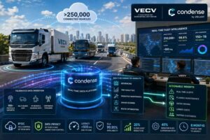VECV gestisce oltre 250.000 veicoli connessi con una piattaforma dati real-time basata su Condense