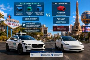 Waymo critica il vision-only di Tesla: per la guida autonoma servono camera, LiDAR e radar