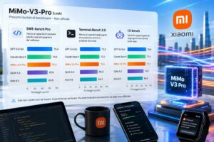 Xiaomi MiMo-V3-Pro compare in benchmark non verificati con risultati vicini a GPT-5.6 Sol e Claude Opus 5