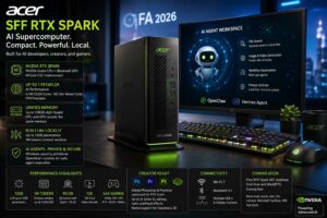 Acer SFF RTX Spark porta l’AI agentica locale in un desktop compatto