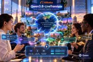 Alibaba presenta Qwen3.8-LiveTranslate con traduzione simultanea in 60 lingue e latenza di 2,3 secondi